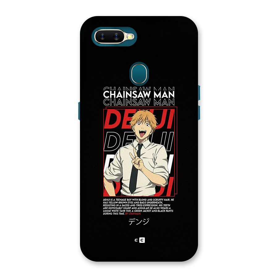 Denji Chainsaw Man Back Case for Oppo A12s