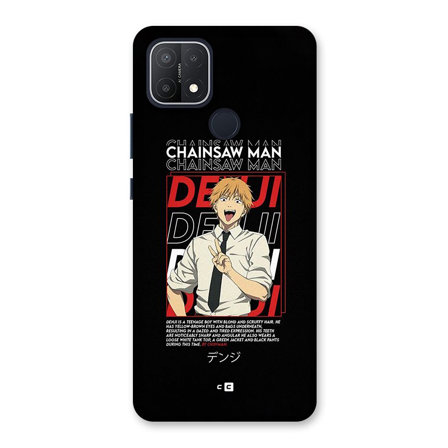 Denji Chainsaw Man Back Case for Oppo A15