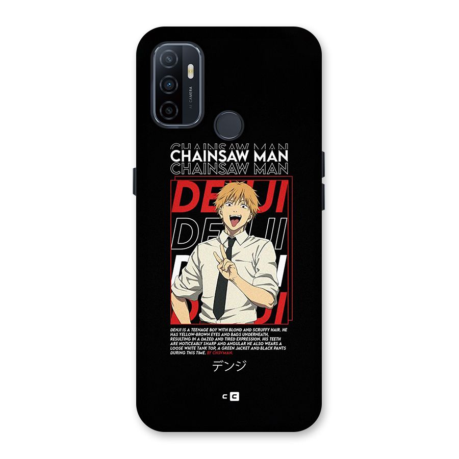 Denji Chainsaw Man Back Case for Oppo A32