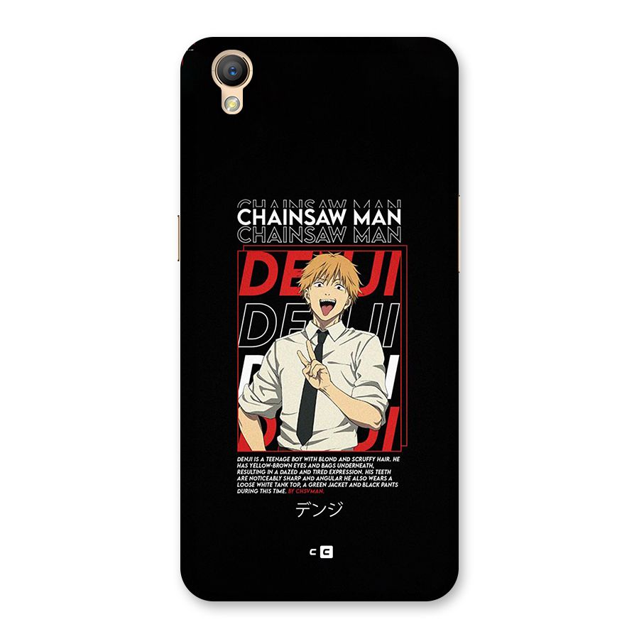 Denji Chainsaw Man Back Case for Oppo A37