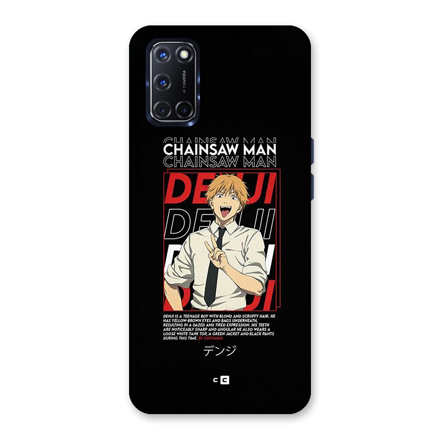 Denji Chainsaw Man Back Case for Oppo A52