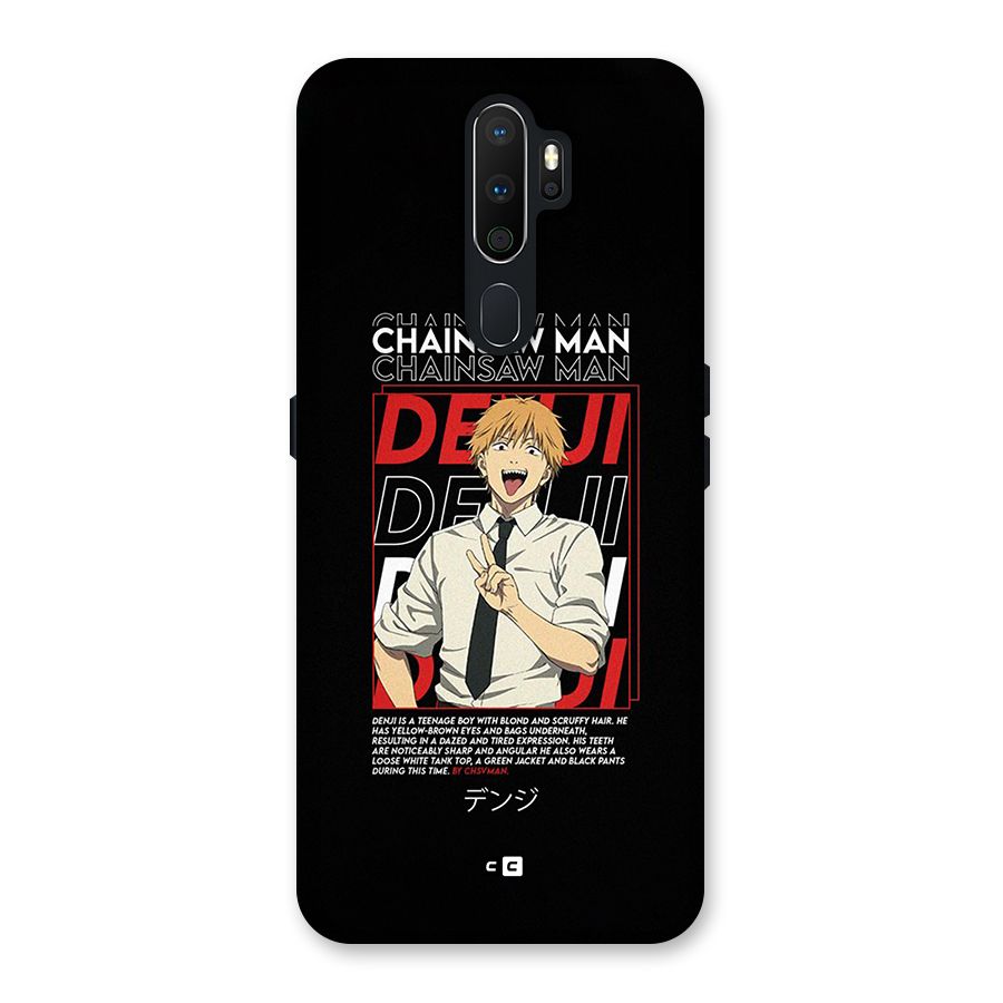 Denji Chainsaw Man Back Case for Oppo A5 (2020)