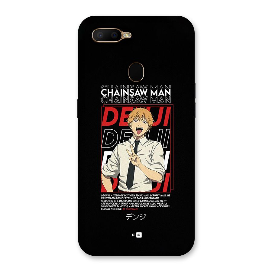Denji Chainsaw Man Back Case for Oppo A5s