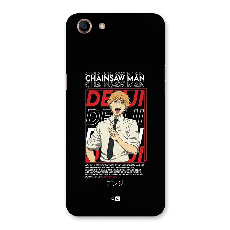 Denji Chainsaw Man Back Case for Oppo A83 (2018)