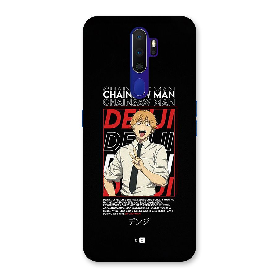 Denji Chainsaw Man Back Case for Oppo A9 (2020)