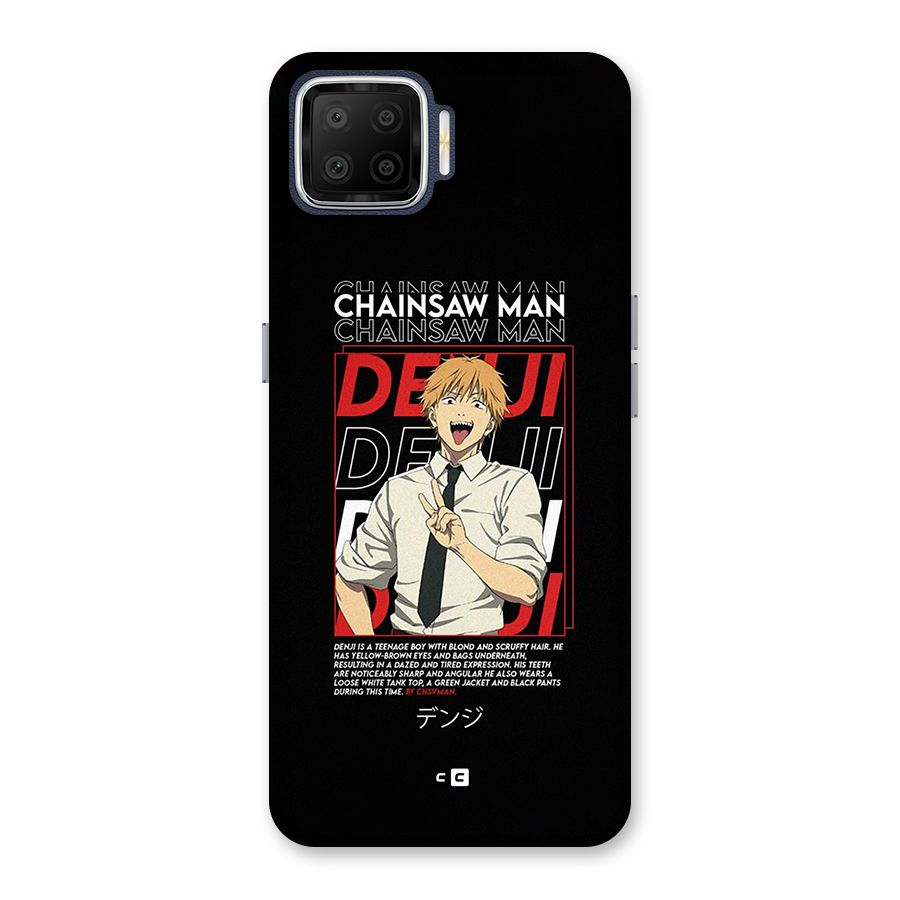Denji Chainsaw Man Back Case for Oppo F17