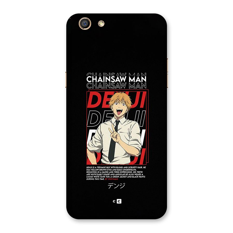 Denji Chainsaw Man Back Case for Oppo F3