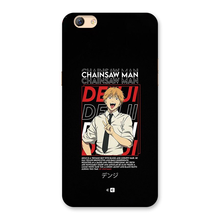 Denji Chainsaw Man Back Case for Oppo F3 Plus
