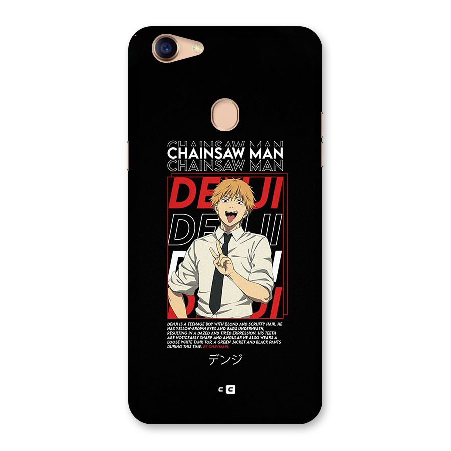 Denji Chainsaw Man Back Case for Oppo F5 Youth