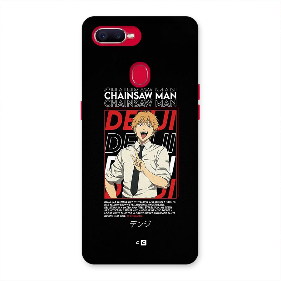 Denji Chainsaw Man Back Case for Oppo F9 Pro