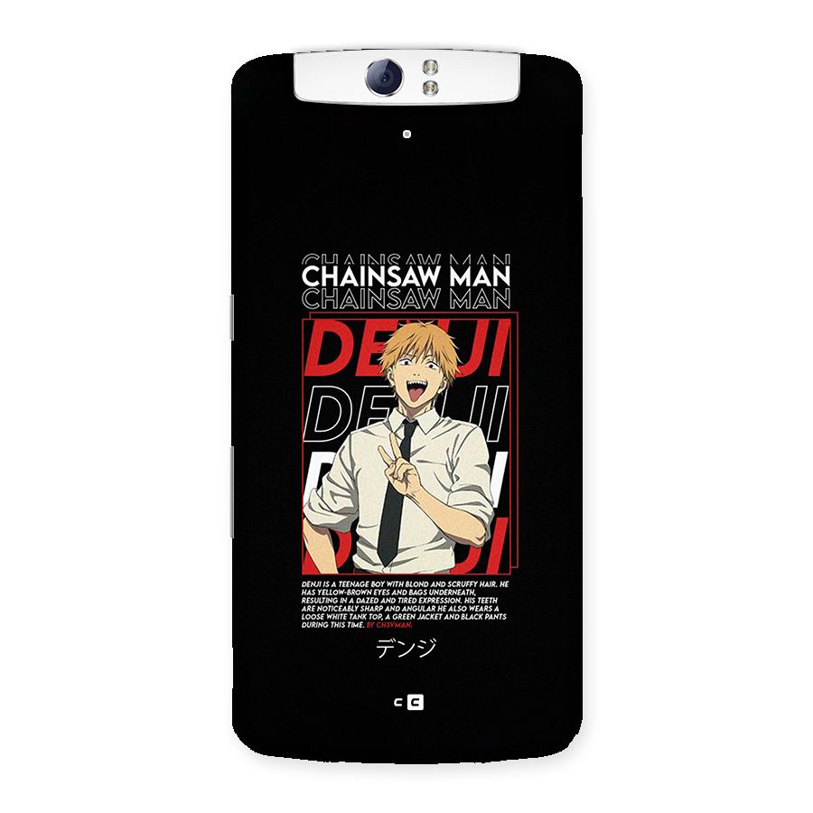 Denji Chainsaw Man Back Case for Oppo N1