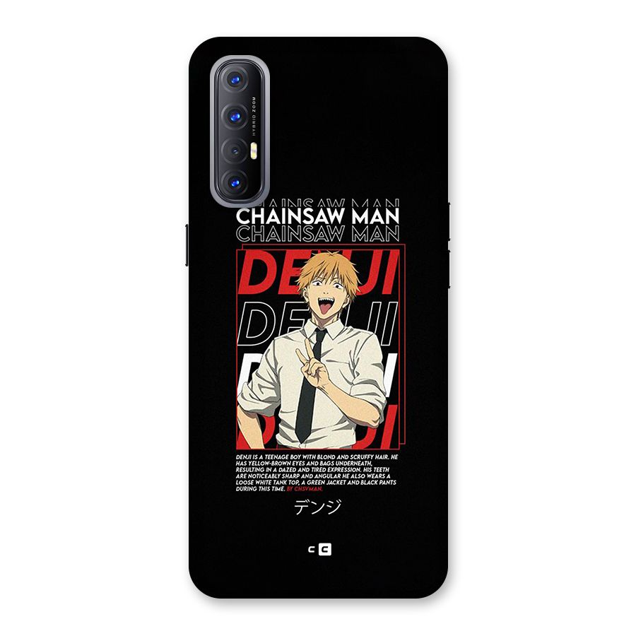 Denji Chainsaw Man Back Case for Oppo Reno3 Pro