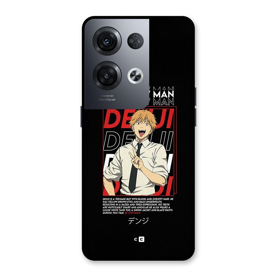 Denji Chainsaw Man Back Case for Oppo Reno8 Pro 5G
