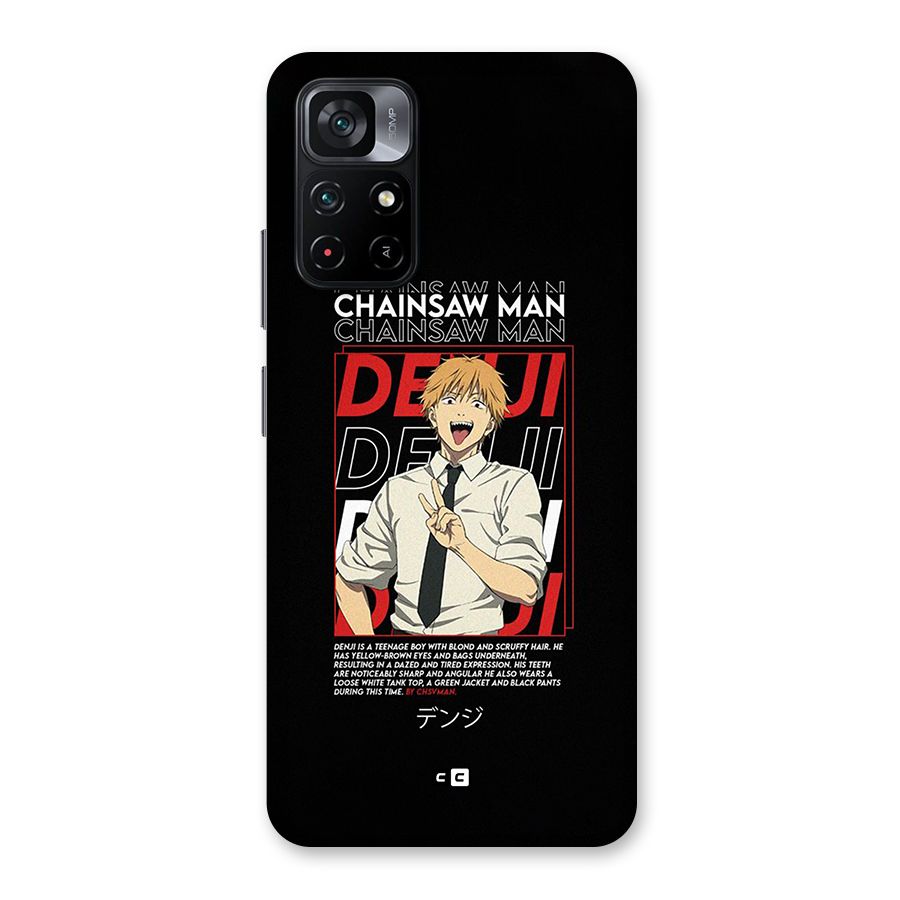 Denji Chainsaw Man Back Case for Poco M4 Pro 5G
