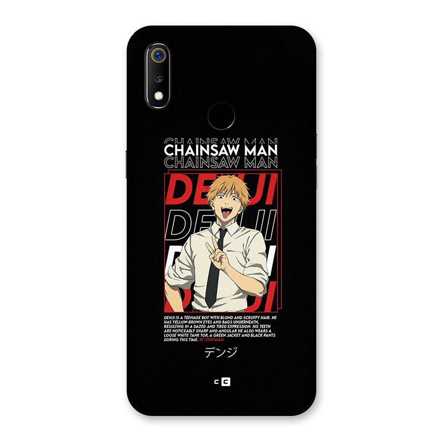 Denji Chainsaw Man Back Case for Realme 3