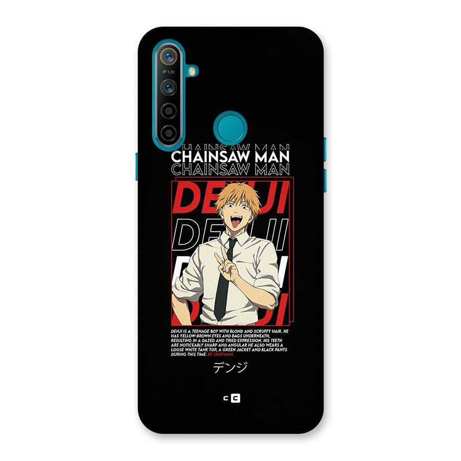 Denji Chainsaw Man Back Case for Realme 5i