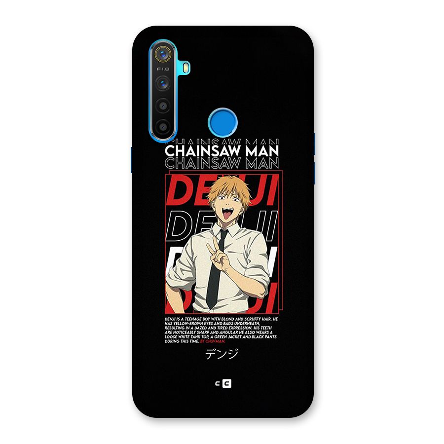 Denji Chainsaw Man Back Case for Realme 5s
