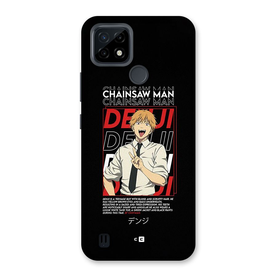 Denji Chainsaw Man Back Case for Realme C21