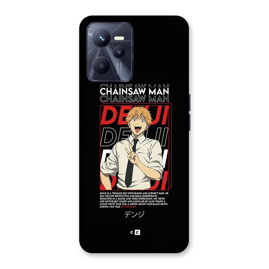 Denji Chainsaw Man Back Case for Realme C35