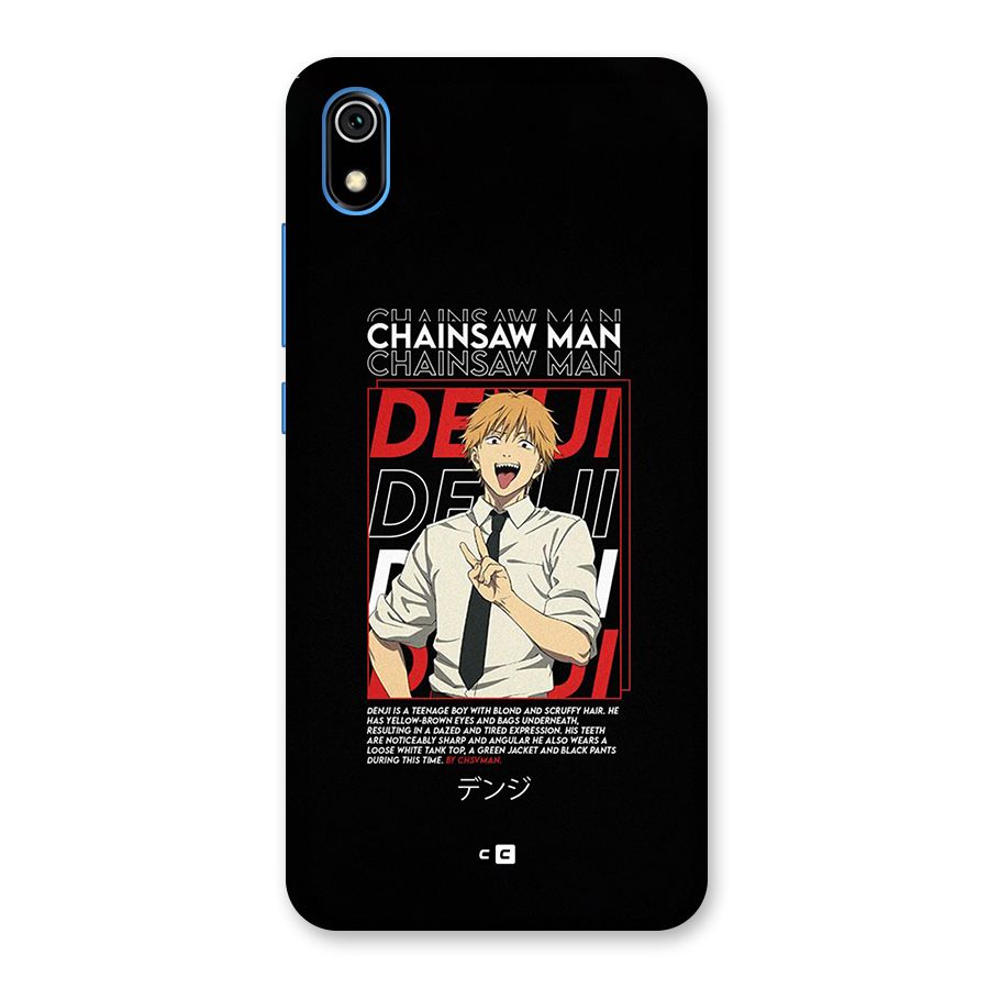 Denji Chainsaw Man Back Case for Redmi 7A