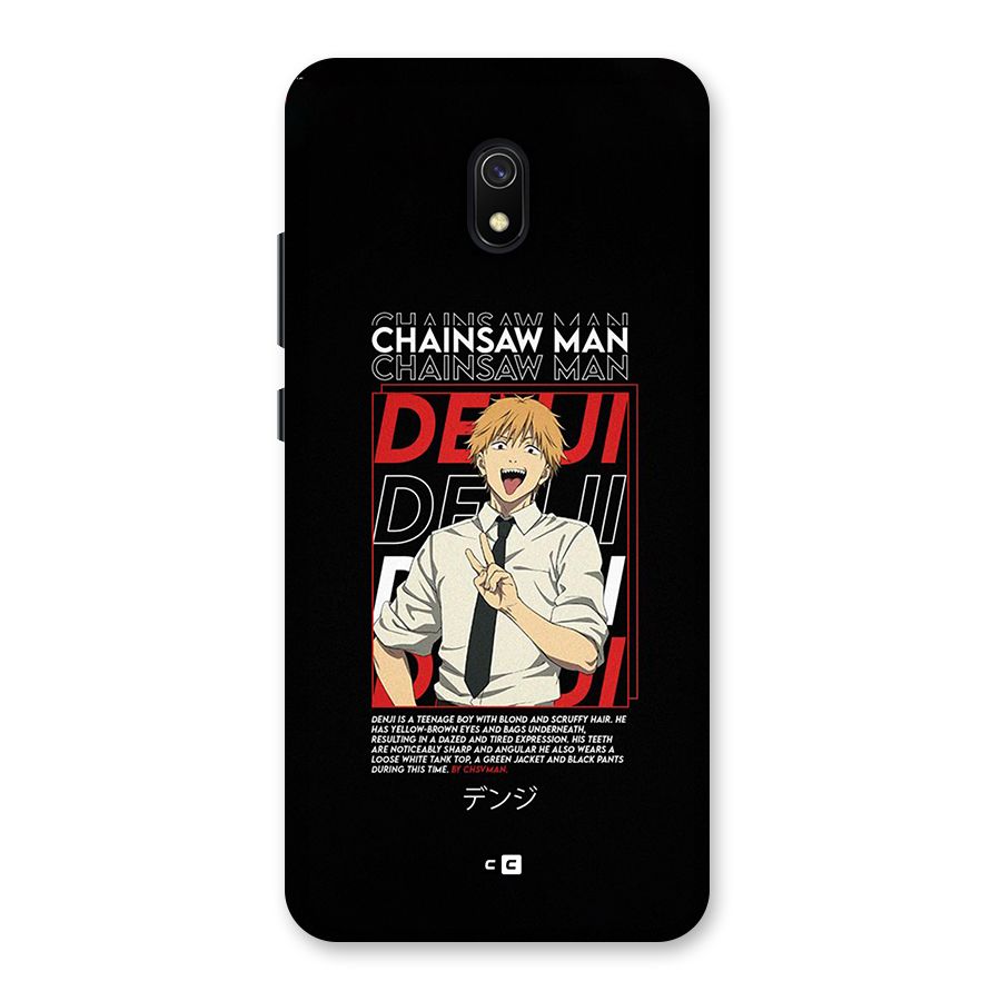 Denji Chainsaw Man Back Case for Redmi 8A