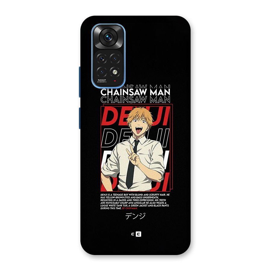 Denji Chainsaw Man Back Case for Redmi Note 11S