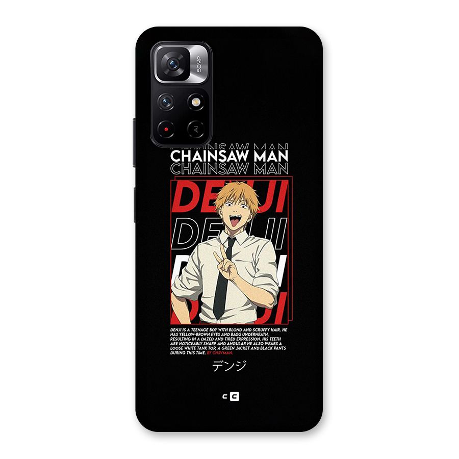 Denji Chainsaw Man Back Case for Redmi Note 11T 5G
