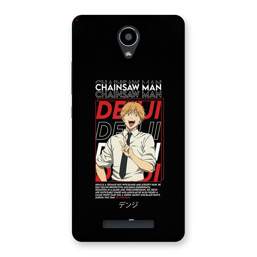 Denji Chainsaw Man Back Case for Redmi Note 2
