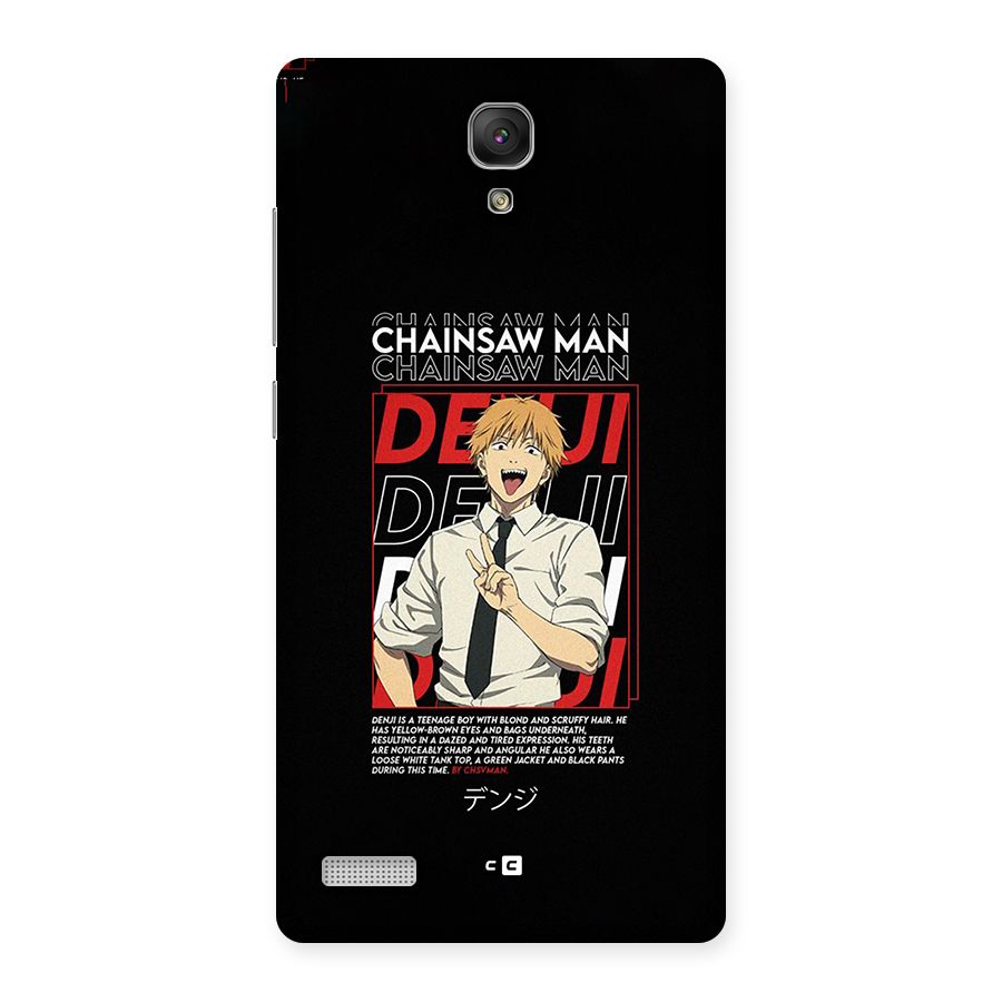 Denji Chainsaw Man Back Case for Redmi Note Prime