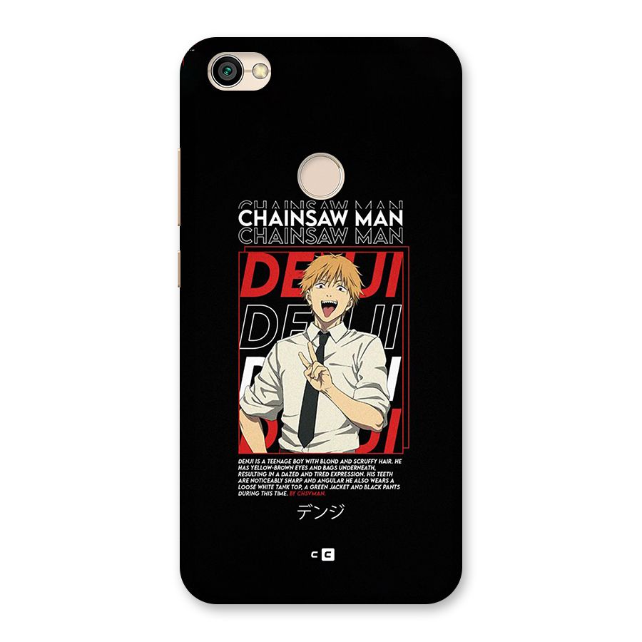 Denji Chainsaw Man Back Case for Redmi Y1 2017