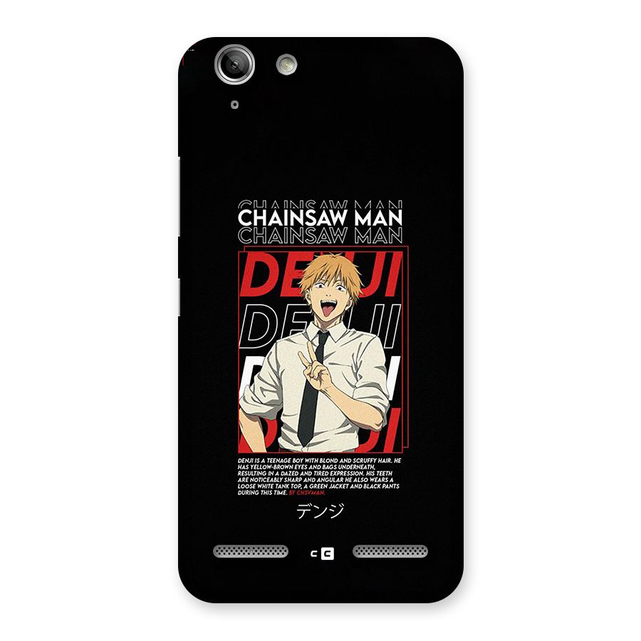 Denji Chainsaw Man Back Case for Vibe K5