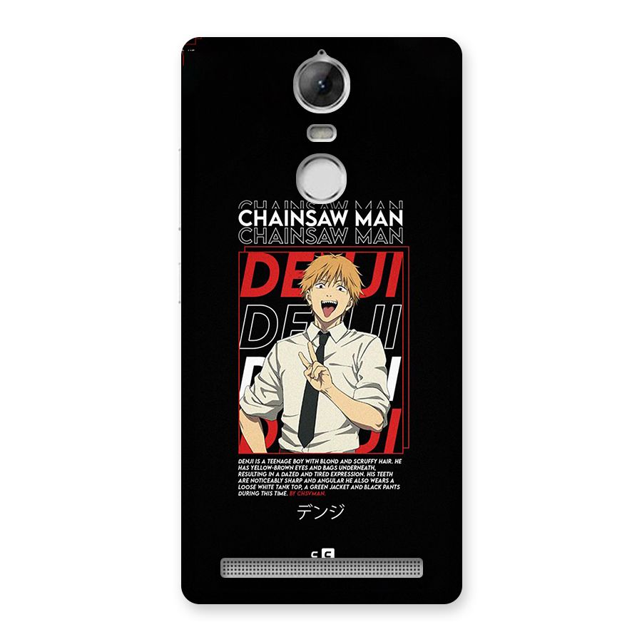 Denji Chainsaw Man Back Case for Vibe K5 Note