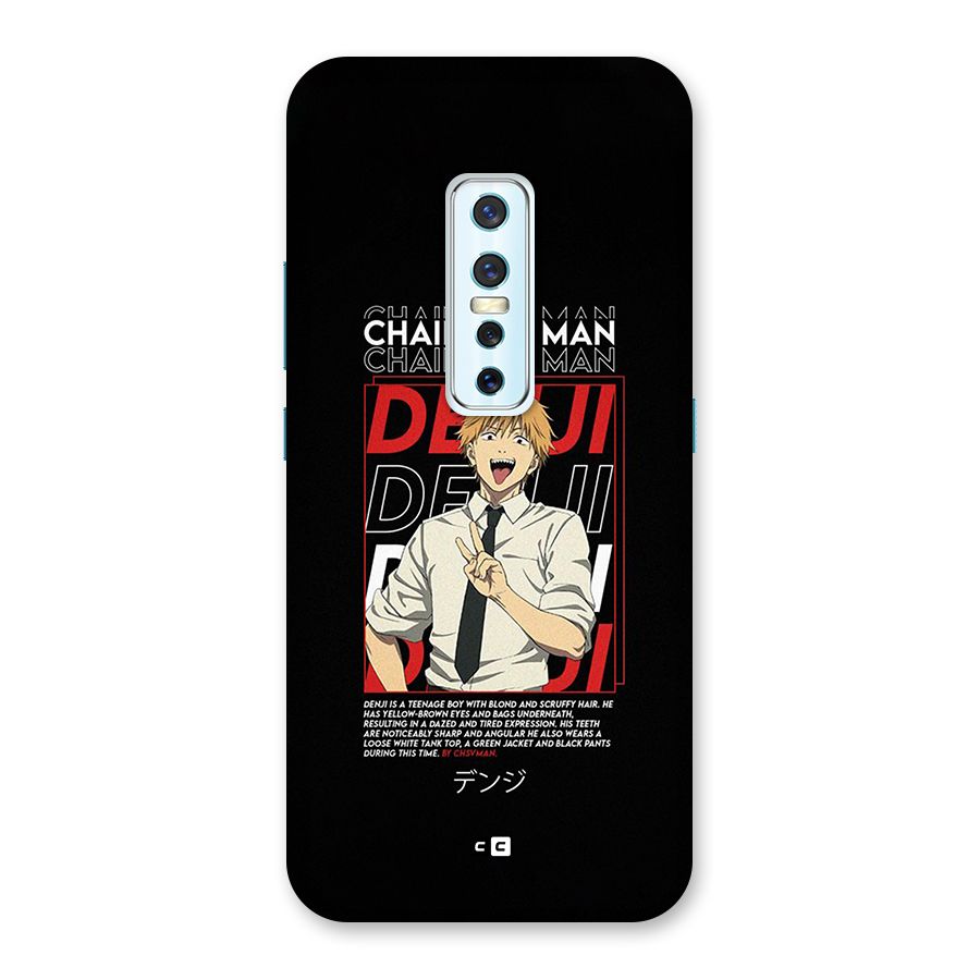 Denji Chainsaw Man Back Case for Vivo V17 Pro