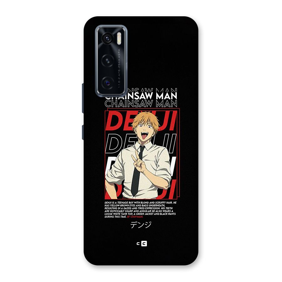 Denji Chainsaw Man Back Case for Vivo V20 SE