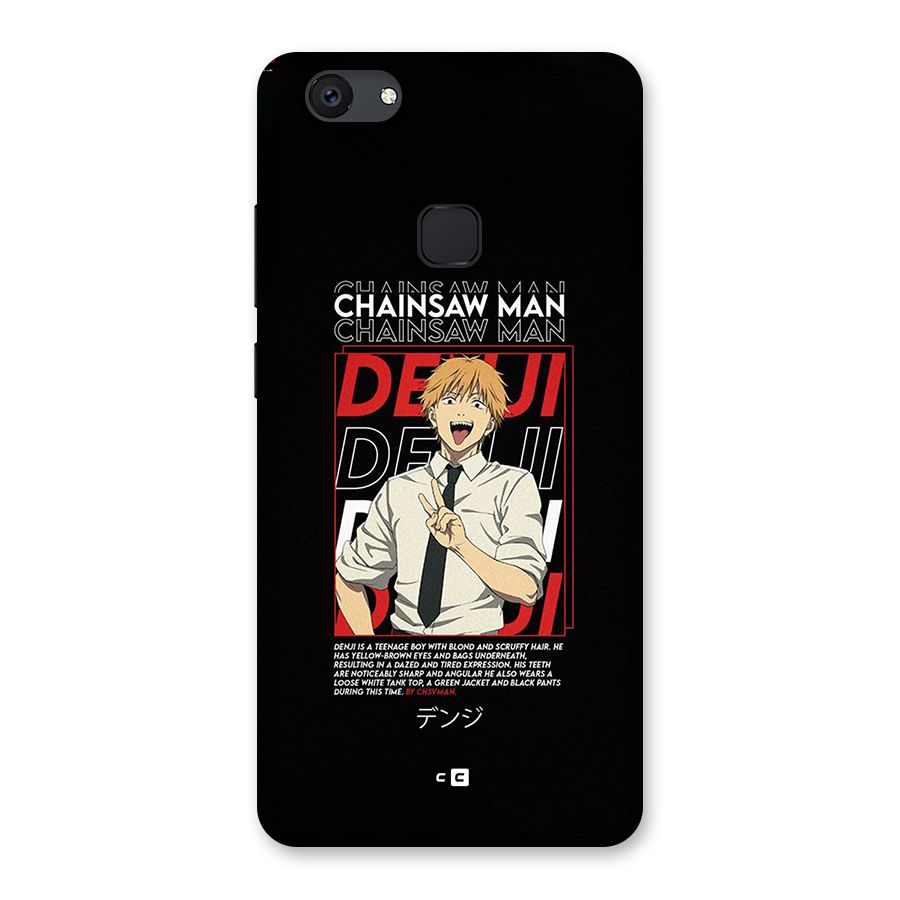 Denji Chainsaw Man Back Case for Vivo V7 Plus