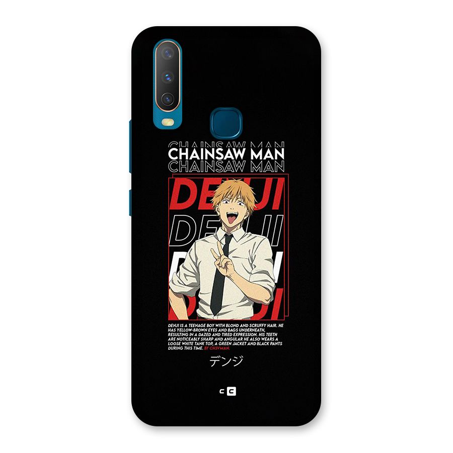Denji Chainsaw Man Back Case for Vivo Y11