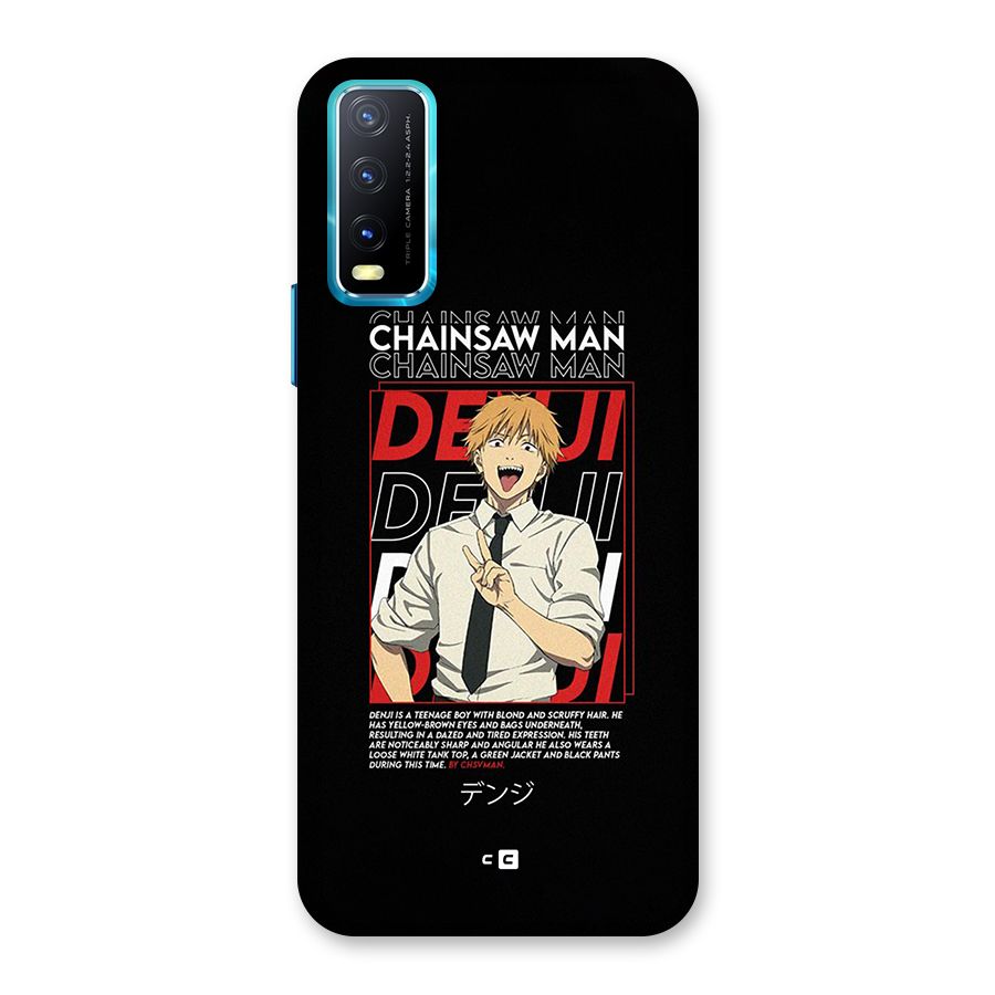 Denji Chainsaw Man Back Case for Vivo Y20G