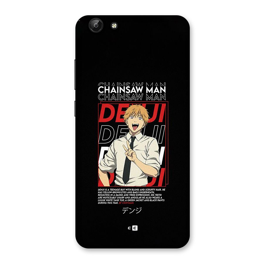 Denji Chainsaw Man Back Case for Vivo Y69
