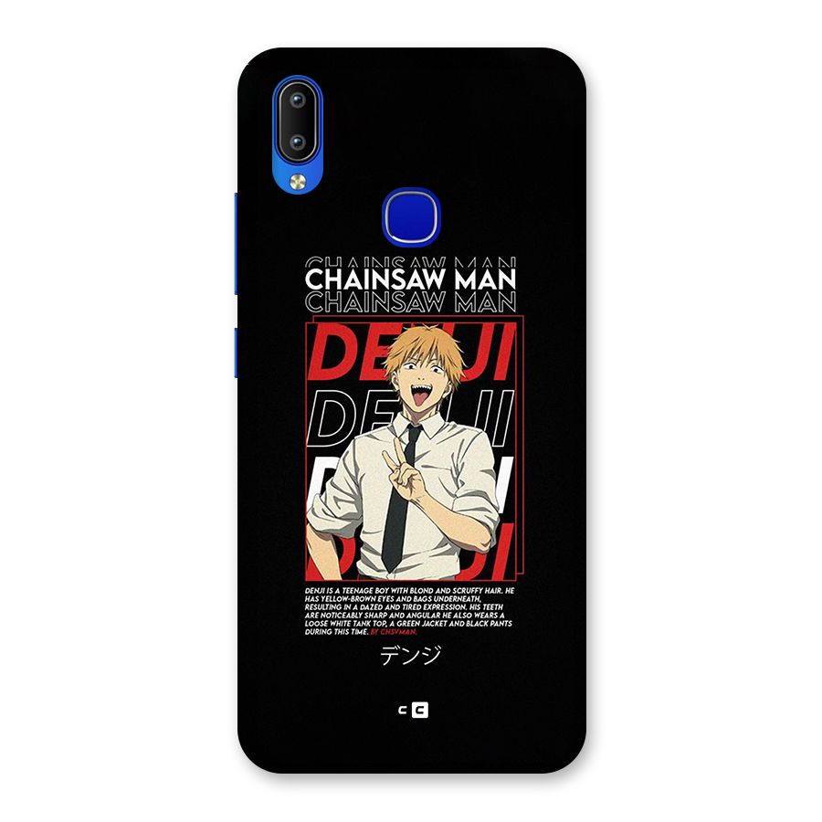 Denji Chainsaw Man Back Case for Vivo Y91