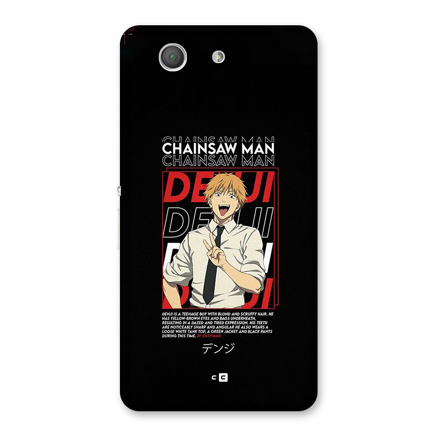 Denji Chainsaw Man Back Case for Xperia Z3 Compact