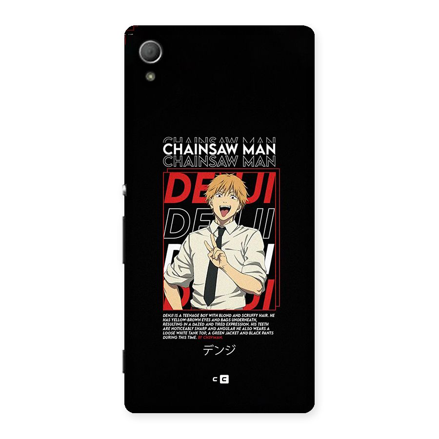 Denji Chainsaw Man Back Case for Xperia Z3 Plus