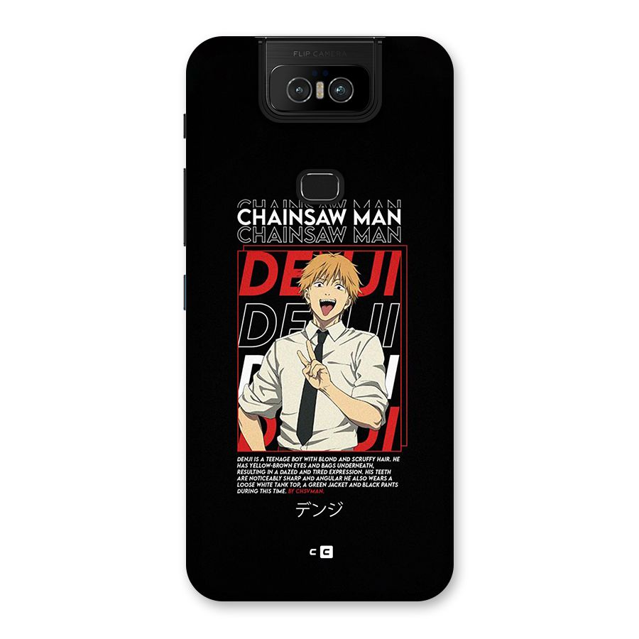 Denji Chainsaw Man Back Case for Zenfone 6z