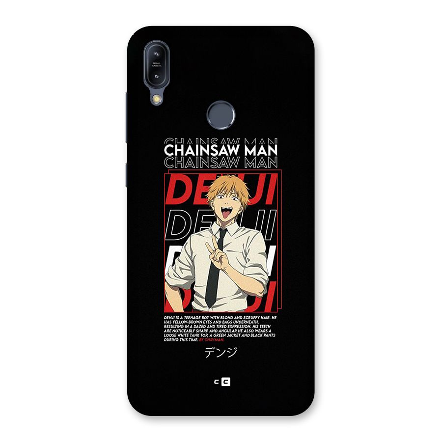 Denji Chainsaw Man Back Case for Zenfone Max M2