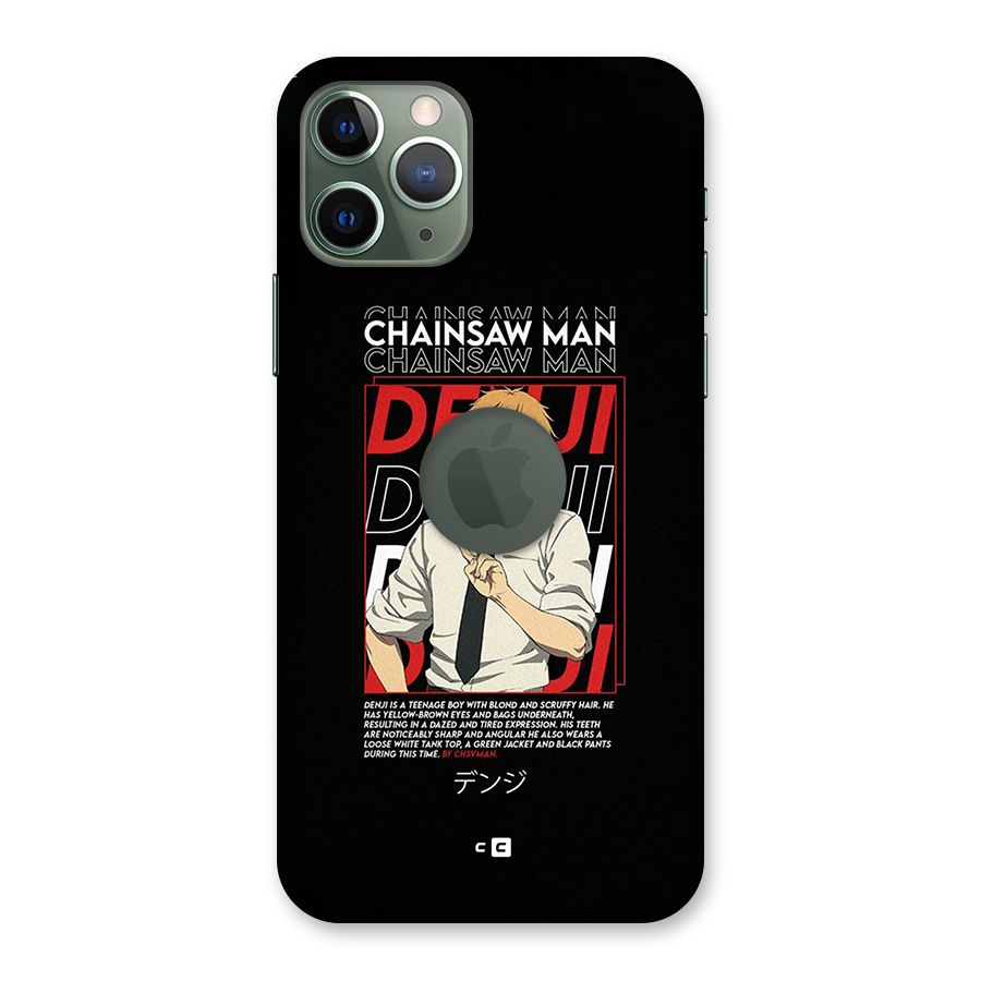Denji Chainsaw Man Back Case for iPhone 11 Pro Logo Cut
