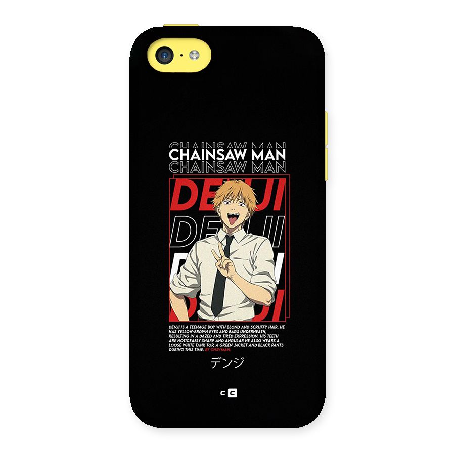 Denji Chainsaw Man Back Case for iPhone 5C