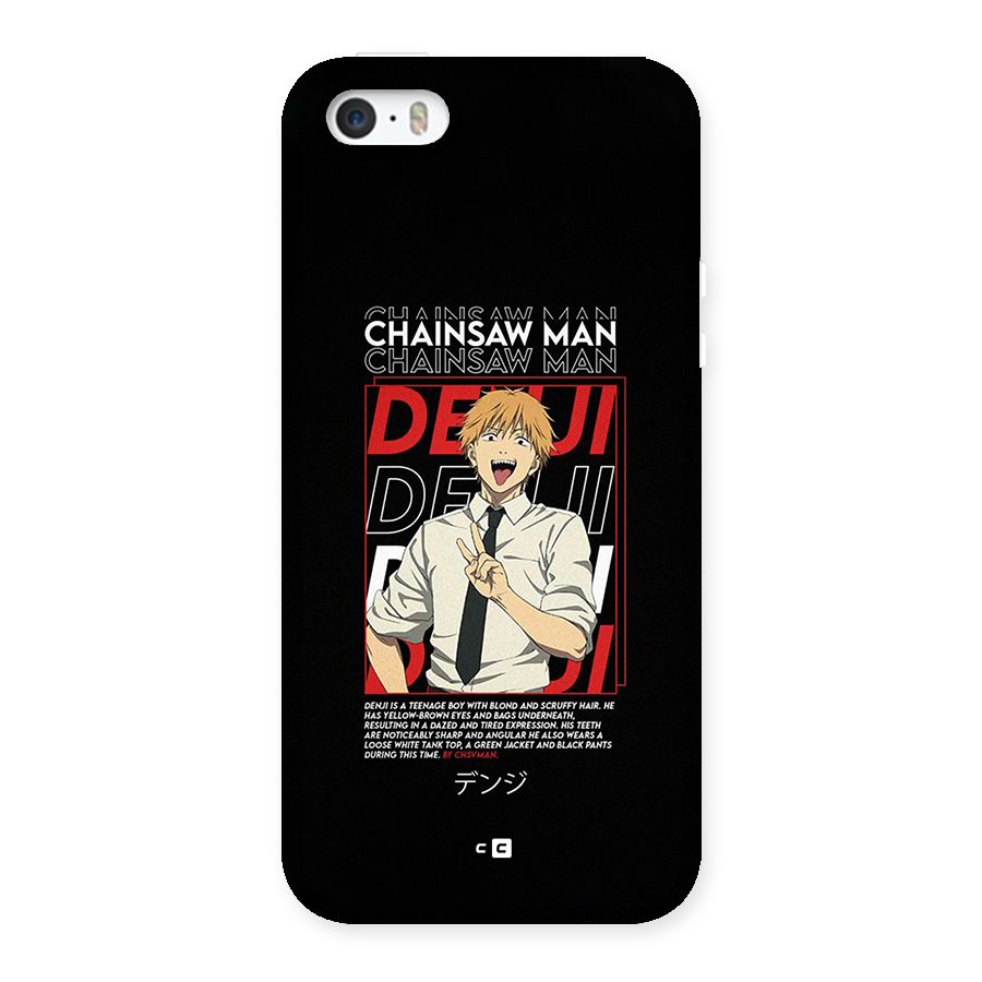 Denji Chainsaw Man Back Case for iPhone SE 2016