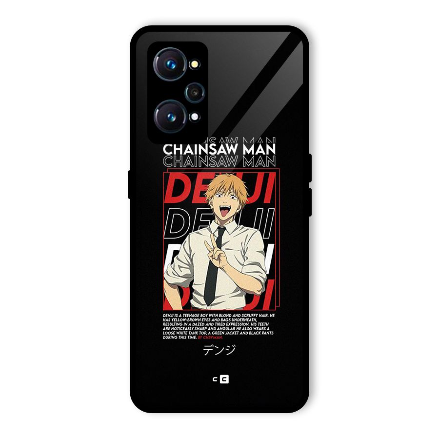 Denji Chainsaw Man Glass Back Case for Realme GT 2