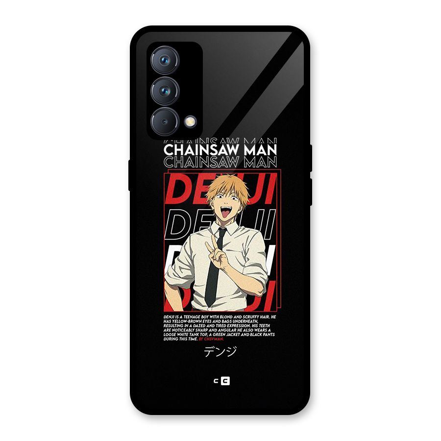 Denji Chainsaw Man Glass Back Case for Realme GT Master Edition