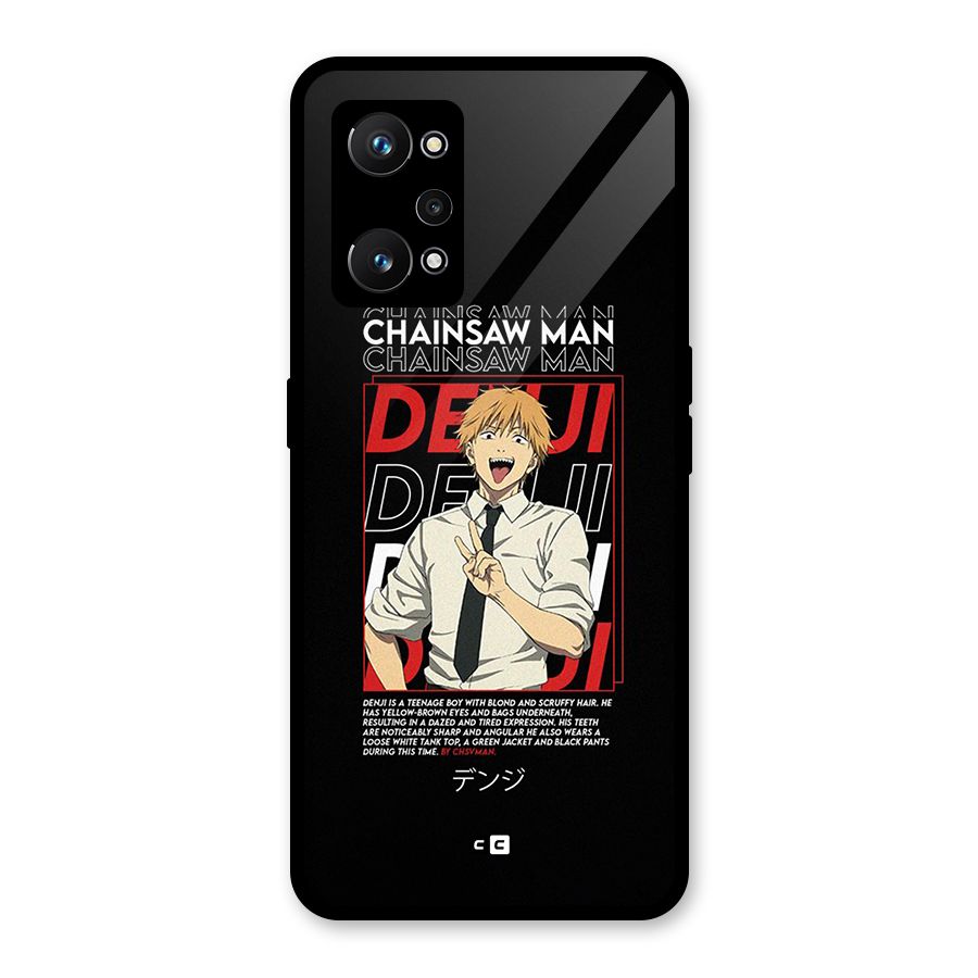 Denji Chainsaw Man Glass Back Case for Realme GT Neo 3T