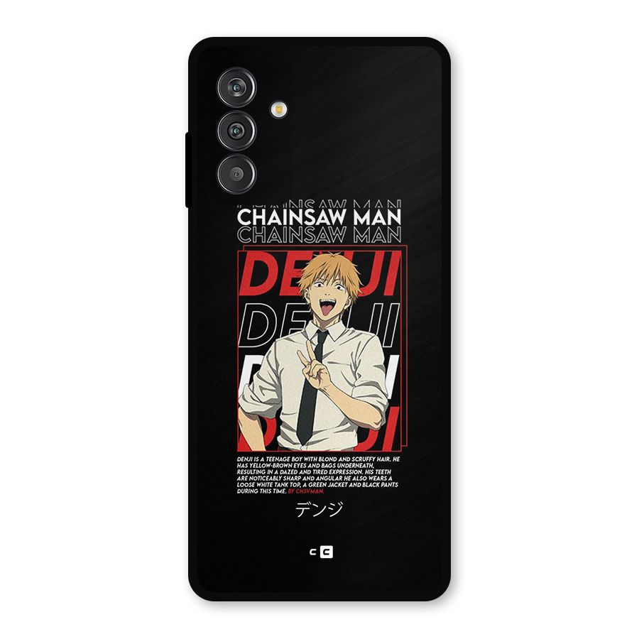 Denji Chainsaw Man Metal Back Case for Galaxy F13